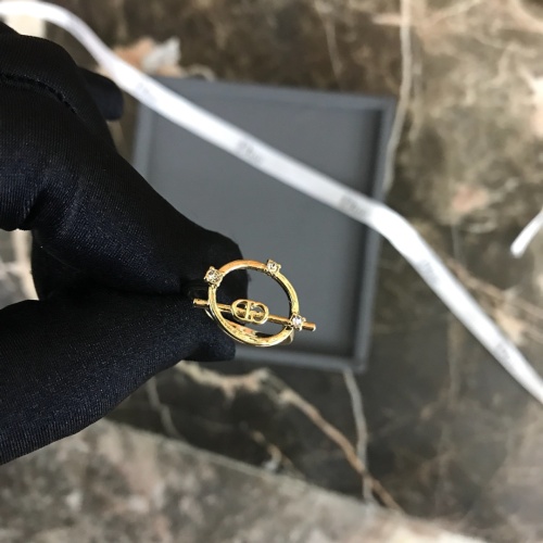 Dior New Fashion Versatile Diamond Set Ring