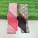 Gucci New Classic Double G Jacquard Double layer Double Sided Silk Scarf Size: 5x86CM