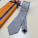 Louis Vuitton New Men's Classic Logo Jacquard Tie