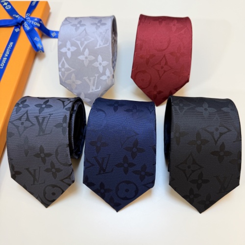 Louis Vuitton New Men's Classic Logo Jacquard Tie