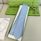 Gucci New Men's Classic Double G Vintage Silk Tie