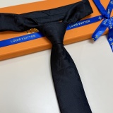 Louis Vuitton New Men's Classic Logo Jacquard Tie