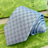 Gucci New Men's Classic Double G Vintage Silk Tie