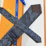 Louis Vuitton New Men's Classic Logo Jacquard Tie
