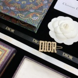 Dior Fashion Pearl Letter Hair Clip