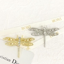Dior New Fashion Diamond Dragonfly Hair Clip Dior New Fashion Diamond Dragonfly Hair Clip