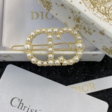 Dior New Fashion Versatile Pearl Hair Clip