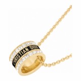 Dior New Fashion Versatile Circular Letter Necklace