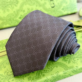 Gucci New Men's Classic Double G Vintage Silk Tie