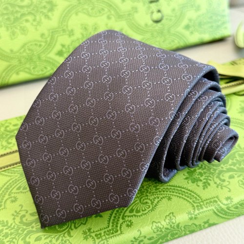 Gucci New Men's Classic Double G Vintage Silk Tie