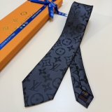 Louis Vuitton New Men's Classic Logo Jacquard Tie