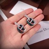 Dior New Fashion Versatile CD Letter Earrings