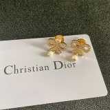 Dior New Classic Fashion Bow Pearl Earrings