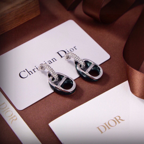 Dior New Fashion Versatile CD Letter Earrings