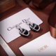 Dior New Fashion Versatile CD Letter Earrings