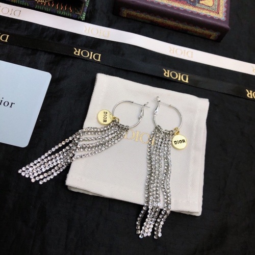 Dior New Fashion Versatile Flow Logo Earrings