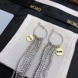 Dior New Fashion Versatile Flow Logo Earrings