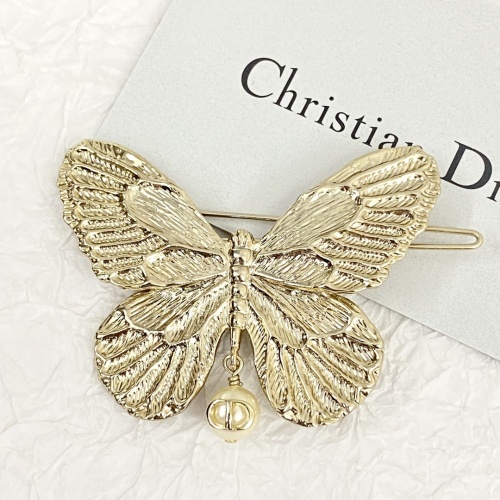 Dior New Fashion Versatile Butterfly Hair Clip
