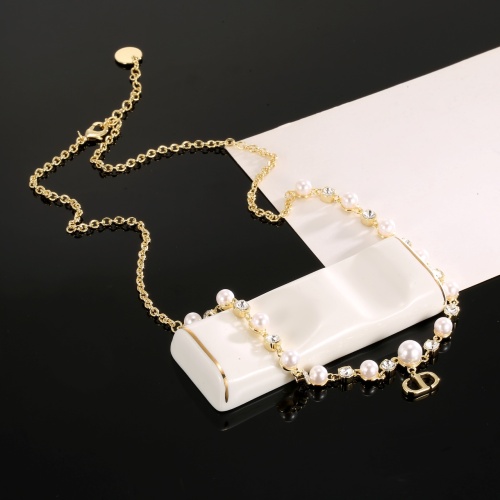 Dior New Fashion Versatile Pearl Necklace