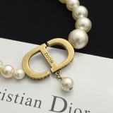 Dior New Fashion Retro Vintage CD Pearl Bracelet