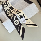Chanel New Fashion Jacquard Silk Hair Strap Size: 6x120 CM