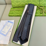 Gucci New Men's Classic Double G Vintage Silk Tie