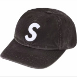Supreme New Fashion Embroidered Logo Washed Baseball Hat Couple Versatile Duck Tongue Hat