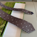Gucci New Men's Fashion GG Bee Jacquard Tie
