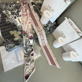 Dior New Fashion Rabbit Logo Jacquard Versatile Ribbon
