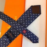 Louis Vuitton New Men's Letter Jacquard Silk Tie