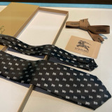Burberry New Fashion Elegant Logo Jacquard Tie