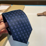 Burberry New Fashion Elegant Logo Jacquard Tie