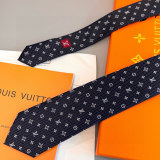 Louis Vuitton New Men's Letter Jacquard Silk Tie