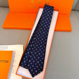 Louis Vuitton New Men's Letter Jacquard Silk Tie