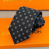 Louis Vuitton New Men's Letter Jacquard Silk Tie