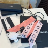 Chanel Fashion Versatile Silk Hair Strap Ribbon Size: 5x120 CM