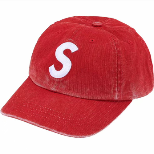 Supreme New Fashion Embroidered Logo Washed Baseball Hat Couple Versatile Duck Tongue Hat