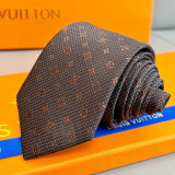 Louis Vuitton New Men's Letter Jacquard Silk Tie