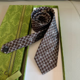 Gucci New Men's Fashion GG Bee Jacquard Tie