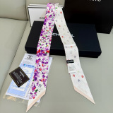 Chanel New Fashion Spring Garden Silk Ribbon Hair Strap
