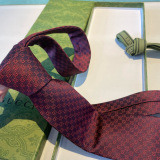 Gucci New Classic GG Logo Printed Silk Tie