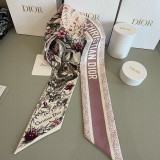 Dior New Fashion Rabbit Logo Jacquard Versatile Ribbon