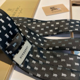 Burberry New Fashion Elegant Logo Jacquard Tie