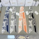 Dior New Classic Logo Jacquard Silk Ribbon Hair Strap
