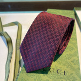 Gucci New Classic GG Logo Printed Silk Tie