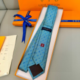 Louis Vuitton New Men's Letter Jacquard Silk Tie