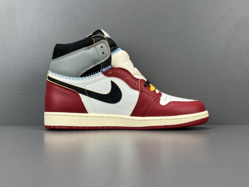 Union LA x Jordan Air Jordan 1 Retro White Red Grey High Basketball Shoes Men Sneakers HV8563-600