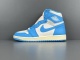 Jordan Air Jordan 1  UNC  PE Retro High Basketball Shoes Unisex Blue White Sneakers DZ5485-402