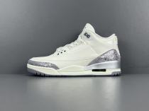 Jordan Air Jordan 3  Sail  Retro Mid Basketball Shoes Fashion Unisex Sneakers CK9246-100