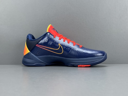 Caitlin Clark x Nike Kobe 5 Protro  Indiana Fever  Blue Basketball Shoes Men Sneakers IM3207-400